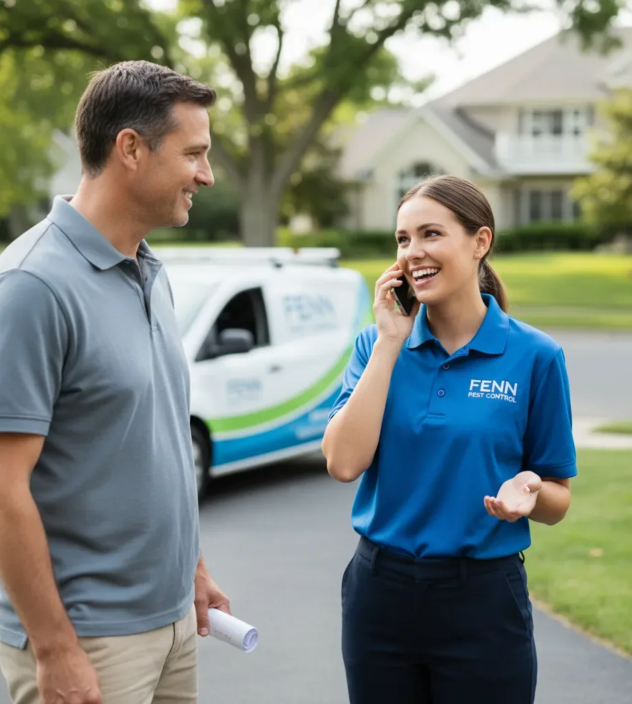 Fenn Pest Control customer support in Clay